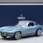Chevrolet Corvette C2 Sting Ray Kék Norev 1:18 - image 6 of 6