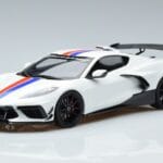 Chevrolet Hennessey Corvette C8 Arctic Fehér GT Spirit 1:18 GT317 Gyanta