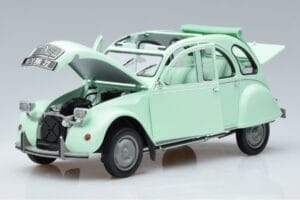 Citroen 2CV 6 Club Zöld Norev 1:18 181486 Fém – 2. kép a 7-ből