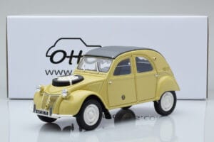 Citroen 2CV Sahara Sárga Otto 1:18 OT1027 Gyanta – 6. kép a 6-ből