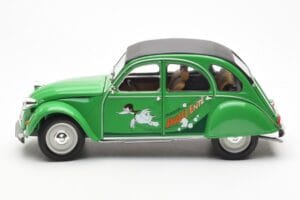 Citroen 2CV Saussente Zöld Minichamps 1:18 153111503 Fém – 4. kép a 8-ből