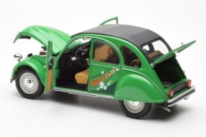 Citroen 2CV Saussente Zöld Minichamps 1:18 153111503 Fém – 5. kép a 8-ből