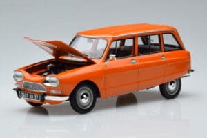 Citroen Ami 8 Break Tenere Narancssárga Norev 1:18 181674 Fém – 2. kép a 7-ből