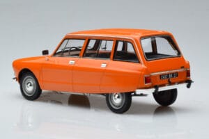 Citroen Ami 8 Break Tenere Narancssárga Norev 1:18 181674 Fém – 6. kép a 7-ből