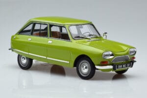 Citroen Ami 8 Club Iris Zöld Norev 1:18 181677 Fém – 5. kép a 7-ből
