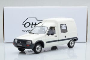 Citroen C15 D Fehér Otto 1:18 OT956 Gyanta – 6. kép a 6-ből
