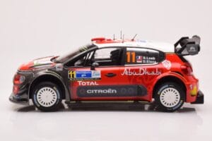 Citroen C3 WRC #11 S. Loeb / D. Elena Rally Mexico 2018 Norev 1:18 181638 Fém – 3. kép a 6-ből