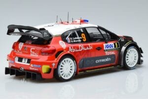 Citroen C3 WRC #9 S. Lefebvre / G. Moreau Tour de Corse 2017 Norev 1:18 181633 Fém – 2. kép a 6-ből