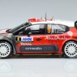 Citroen C3 WRC #9 S. Lefebvre / G. Moreau Tour de Corse 2017 Norev 1:18 181633 Fém - image 3 of 6