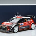 Citroen C3 WRC #9 S. Lefebvre / G. Moreau Tour de Corse 2017 Norev 1:18 181633 Fém - image 6 of 6