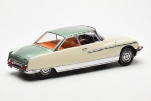 Citroen DS 21 Le Leman Kabrió Elefántcsont és Zöld Norev 1:18 181751 Fém – 2. kép a 6-ből
