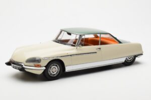 Citroen DS 21 Le Leman Kabrió Elefántcsont és Zöld Norev 1:18