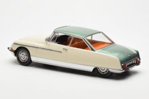 Citroen DS 21 Le Leman Kabrió Elefántcsont és Zöld Norev 1:18 181751 Fém – 5. kép a 6-ből