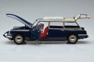 Citroen ID 19 Break Orient Kék Norev 1:18 181770 Fém – 4. kép a 9-ből