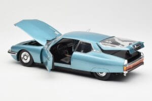 Citroen SM Világoskék Metál Norev 1:18 181589 Fém – 5. kép a 8-ből