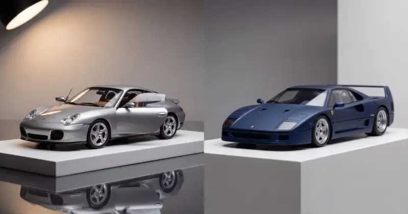 Diecast vs Resin Autómodell — Melyiket Válaszd?