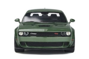 Dodge Challenger R/T SCAT Pack Widebody Zöld GT Spirit 1:18 GT815 Gyanta – 4. kép a 5-ből