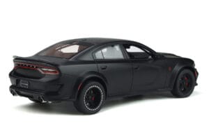 Dodge Charger SRT Hellcat Widebody Fekete GT Spirit 1:18 GT301 Gyanta – 2. kép a 5-ből