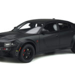 Dodge Charger SRT Hellcat Widebody Fekete GT Spirit 1:18