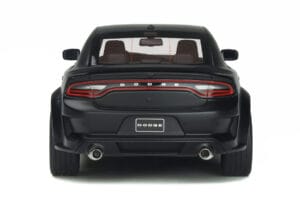 Dodge Charger SRT Hellcat Widebody Fekete GT Spirit 1:18 GT301 Gyanta – 5. kép a 5-ből
