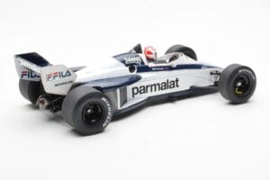 Brabham BT52 #5 N. Piquet Brazilian GP F1 World Champion 1983 MCG 1:18 MCG18618F Fém – 2. kép a 6-ből