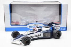 Brabham BT52 #5 N. Piquet Brazilian GP F1 World Champion 1983 MCG 1:18 MCG18618F Fém – 6. kép a 6-ből