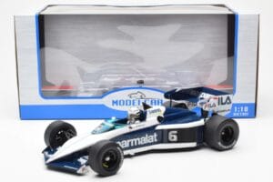 Brabham BT52 #6 R. Patrese South African GP 1983 MCG 1:18 MCG18619F Fém – 6. kép a 6-ből