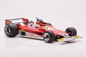 Ferrari 312 T2B #12 C. Reutemann Swedish GP 1977 MCG 1:18 MCG18625F Fém – 4. kép a 6-ből
