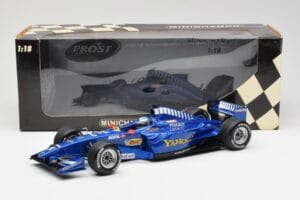 Prost AP03 Peugeot #14 J. Alesi F1 Showcar 2000 Minichamps 1:18 180000084 Gyanta – 6. kép a 6-ből