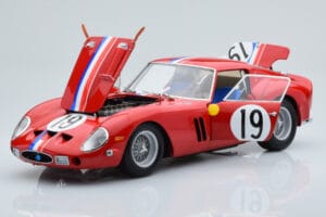 Ferrari 250 GTO #19 24 Hours of Le Mans 1962 Kyosho 1:18 08438A Fém – 2. kép a 10-ből