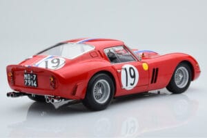 Ferrari 250 GTO #19 24 Hours of Le Mans 1962 Kyosho 1:18 08438A Fém – 3. kép a 10-ből