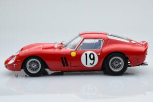 Ferrari 250 GTO #19 24 Hours of Le Mans 1962 Kyosho 1:18 08438A Fém – 4. kép a 10-ből