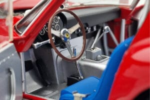 Ferrari 250 GTO #19 24 Hours of Le Mans 1962 Kyosho 1:18 08438A Fém – 8. kép a 10-ből