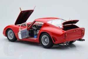Ferrari 250 GTO Piros Kyosho 1:18 08438R Fém – 5. kép a 10-ből