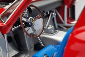 Ferrari 250 GTO Piros Kyosho 1:18 08438R Fém – 8. kép a 10-ből