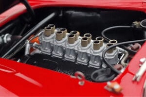 Ferrari 250 GTO Piros Kyosho 1:18 08438R Fém – 9. kép a 10-ből