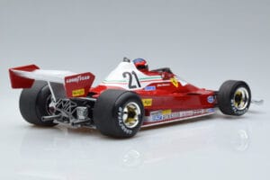 Ferrari 312 T2 B #21 G. Villeneuve Canadian GP 1977 MCG 1:18 MCG18623F Fém – 2. kép a 6-ből