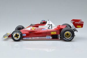 Ferrari 312 T2 B #21 G. Villeneuve Canadian GP 1977 MCG 1:18 MCG18623F Fém – 3. kép a 6-ből