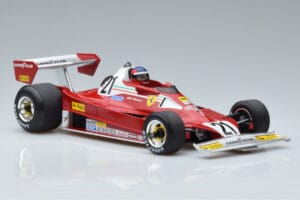 Ferrari 312 T2 B #21 G. Villeneuve Canadian GP 1977 MCG 1:18 MCG18623F Fém – 4. kép a 6-ből