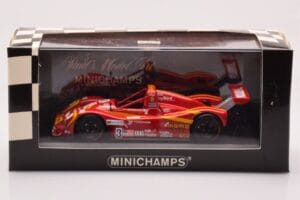 Ferrari 333 SP #3 Moretti Racing G. Moretti / D. Theys / M. Baldi 24 Hours of Le Mans 1997 Minichamps 1:43 430977693 Fém – 4. kép a 4-ből