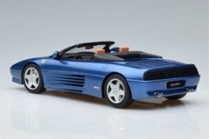 Ferrari 348 Spider Kék GT Spirit 1:18 GT333 Gyanta – 5. kép a 6-ből