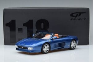 Ferrari 348 Spider Kék GT Spirit 1:18 GT333 Gyanta – 6. kép a 6-ből