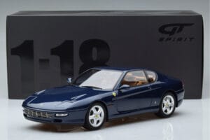 Ferrari 456 GT Kék GT Spirit 1:18 GT239 Gyanta – 6. kép a 6-ből