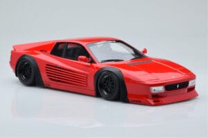 Ferrari 512 TR LBWK Liberty Walk Piros GT Spirit 1:18 GT423 Gyanta – 4. kép a 6-ből