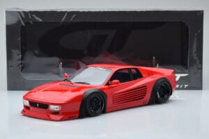 Ferrari 512 TR LBWK Liberty Walk Piros GT Spirit 1:18 GT423 Gyanta – 6. kép a 6-ből