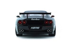 Ferrari 550 Maranello Turbo Koenig Specials Fekete GT Spirit 1:18 GT336 Gyanta – 5. kép a 5-ből