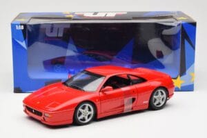 Ferrari F355 Berlinetta Piros UT Models 1:18 180074020 Fém – 6. kép a 6-ből