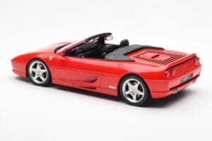 Ferrari F355 Spider Piros GT Spirit 1:18 GT453 Gyanta – 5. kép a 6-ből