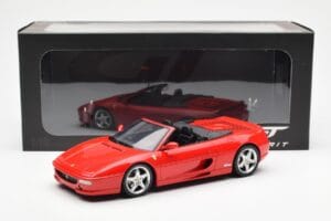 Ferrari F355 Spider Piros GT Spirit 1:18 GT453 Gyanta – 6. kép a 6-ből