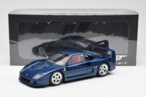 Ferrari F40 Kék GT Spirit 1:18 GT914 Gyanta – 6. kép a 6-ből